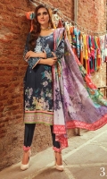 Shirt: Printed Lawn Dupatta: Printed Lawn Trouser: Dyed Cotton  EMBROIDERY: Embroidered Gala on Shirt