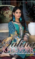 03 Pcs Unstitched Digital Printed Khaddar with Digital Printed Khaddar Shawl