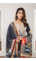 03 Pcs Unstitched Digital Printed Khaddar with Digital Printed Khaddar Shawl