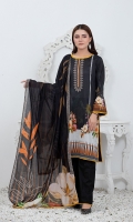 -Printed Lawn Shirt -Printed Lawn Dupatta