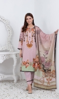 -Printed Lawn Shirt -Printed Lawn Dupatta