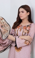 -Printed Lawn Shirt -Printed Lawn Dupatta