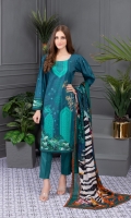-Printed Lawn Shirt -Printed Lawn Dupatta