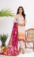 -Printed Lawn Shirt -Printed Lawn Dupatta