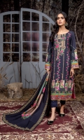 Digital Khadder Shirt 3 Mtr (Embroidered Front ) Digital Khaddar Dupatta 2.5 Mtr Khaddar Plain Trouser 2.5 Mtr