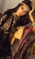 Shirt : Printed Lawn Shirt with Embroidered Front. Dupatta : Printed Chiffon Wiith Embroidery Trouser : Cambric Trouser with Embroidered Bunches/Belts