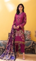 Shirt : Printed Lawn Shirt  Dupatta : Printed Lawn Dupatta. Trouser : Dyed Cambric Trouser