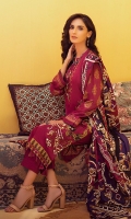 Shirt : Printed Lawn Shirt  Dupatta : Printed Lawn Dupatta. Trouser : Dyed Cambric Trouser