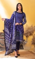 Shirt : Printed Lawn Shirt  Dupatta : Printed Lawn Dupatta. Trouser : Dyed Cambric Trouser