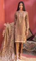 Shirt : Printed Lawn Shirt  Dupatta : Printed Lawn Dupatta. Trouser : Dyed Cambric Trouser