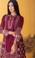 Shirt : Printed Lawn Shirt  Dupatta : Printed Lawn Dupatta. Trouser : Dyed Cambric Trouser