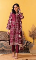 Shirt : Printed Lawn Shirt  Dupatta : Printed Lawn Dupatta. Trouser : Dyed Cambric Trouser