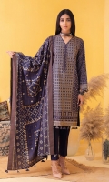 Shirt : Printed Lawn Shirt  Dupatta : Printed Lawn Dupatta. Trouser : Dyed Cambric Trouser