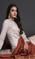 -Jacquard Cambric Dyed Yard Shirt. -Jacquard Dupatta -Cambric Trouser.