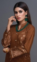 -Unstitched Jacquard Shirt (1pc)