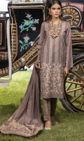 -Jacquard Heavy Embroidered Front. -Jacquard Dupatta -Jamawaar Trouser.