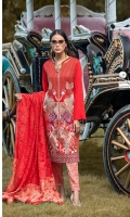 -Jacquard Heavy Embroidered Front. -Jacquard Dupatta -Jamawaar Trouser.