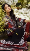 Digitally printed front on LAWN: 1.15m Digitally printed back on LAWN: 1.15m Digitally printed sleeves on LAWN: 0.6m Printed Dupatta on lawn: 2.4m
