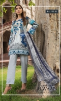 *Shirt : Printed Cambric With Embroidered Front. *Dupatta : Silk  *Trouser : Plain Cambric