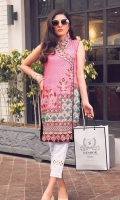 Embroidered Lawn Unstitched Kurti