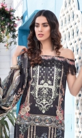 Embroidered Lawn Unstitched 3 Piece Suit