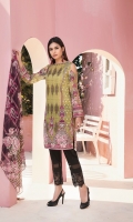 1.8 Mtr Printed Lawn Shirt 2.5 Mtr Printed Chiffon Dupatta