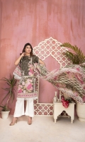1.8 Mtr Printed Lawn Shirt 2.5 Mtr Printed Chiffon Dupatta