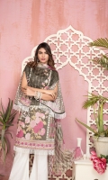 1.8 Mtr Printed Lawn Shirt 2.5 Mtr Printed Chiffon Dupatta