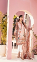 1.8 Mtr Printed Lawn Shirt 2.5 Mtr Printed Chiffon Dupatta