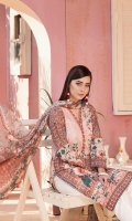 1.8 Mtr Printed Lawn Shirt 2.5 Mtr Printed Chiffon Dupatta