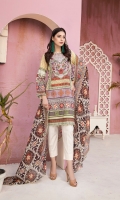 1.8 Mtr Printed Lawn Shirt 2.5 Mtr Printed Chiffon Dupatta