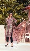 1.8 Mtr Printed Lawn Shirt 2.5 Mtr Printed Chiffon Dupatta