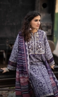 Shirt Yarn Dyed Jacquard Shirt 3m Embroidered Neckline Panels 2PC Embroidered Patti 2PC Color: Blue Fabric: Yarn Dyed Jacquard  Trouser Dyed Cotton Trouser 2.5m Color: Blue Fabric: Cotton  Dupatta Yarn Dyed Jacquard Dupatta 2.5m Color: Multi Fabric: Yarn Dyed Jacquard