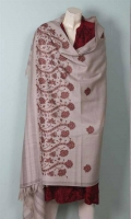 Kashmiri Pashmina Wool Embroidered Shawl