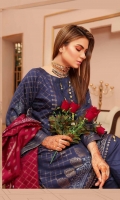 Banarsi Khaddar Shirt Broshia Dupatta with Plain Trouser