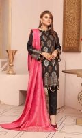 Banarsi Khaddar Shirt Broshia Dupatta with Plain Trouser