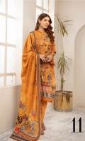 Digital Printed Embroidered Lawn Front Digital Printed Back Digital Printed Lawn Dupatta Plain Cotton Trouser