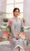 Digital Printed Embroidered Karandi Shirt with Pech Fancy Karandi Duppata Plain Karandi Trouser