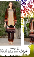 Digital Printed Linen Kurti