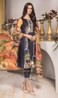 Embroidered Khaddar Shirt Embroidered Wool Shawl Dyed Trouser