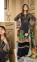 Digital Printed Viscose Shirt Stilinsh Chiffon Dupatta Dyed Bottom