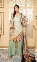 Digital Printed Viscose Shirt Stilinsh Chiffon Dupatta Dyed Bottom