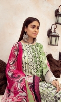 Embroidered Viscose Shirt Printed Back and Sleeves Chikankari Printed Chiffon Dupatta Dyed Viscose Trouser 
