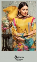 Embroidered Linen Shirt Printed Jacquard Dupatta Dyed Trouser