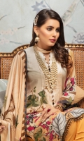 Embroidered Linen Shirt Printed Jacquard Dupatta Dyed Trouser