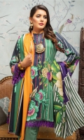 Embroidered Linen Shirt Printed Jacquard Dupatta Dyed Trouser