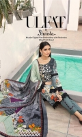 Embroidered Khaddar Shirt Printed Pashmina Shawl Dyed Trouser