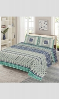 Printed BedSet (T144 - 50% Cotton & 50% Polyester) Single: 1 Bedset & 1 Pillow Cover Double: 1 Bedset & 2 pillow covers