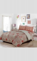 Printed BedSet (T120 - 100% Cotton) Single: 1 Bedset & 1 Pillow Cover Double: 1 Bedset & 2 pillow covers
