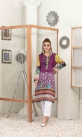Stylish & Attractive Stitched Digital Printed Mirror Work Embroidered Lawn Kurti Designs in 3 different sizes (Small, Medium & Large)